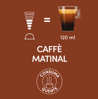 Cápsula Dolce Gusto sabor Café Matinal