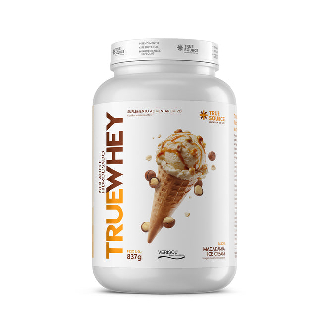 Whey Protein Macadâmia Ice Cream 837g
