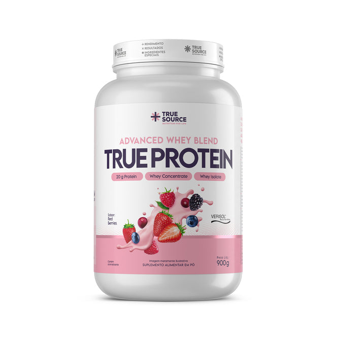 Whey Protein Red Berries Concentrado e Isolado 900g