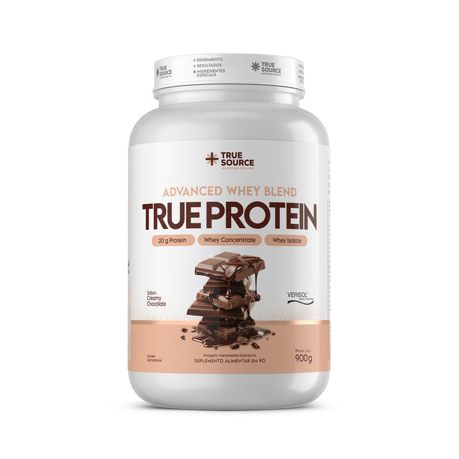 Whey Protein Creamy Chocolate Concentrado e Isolado 900g