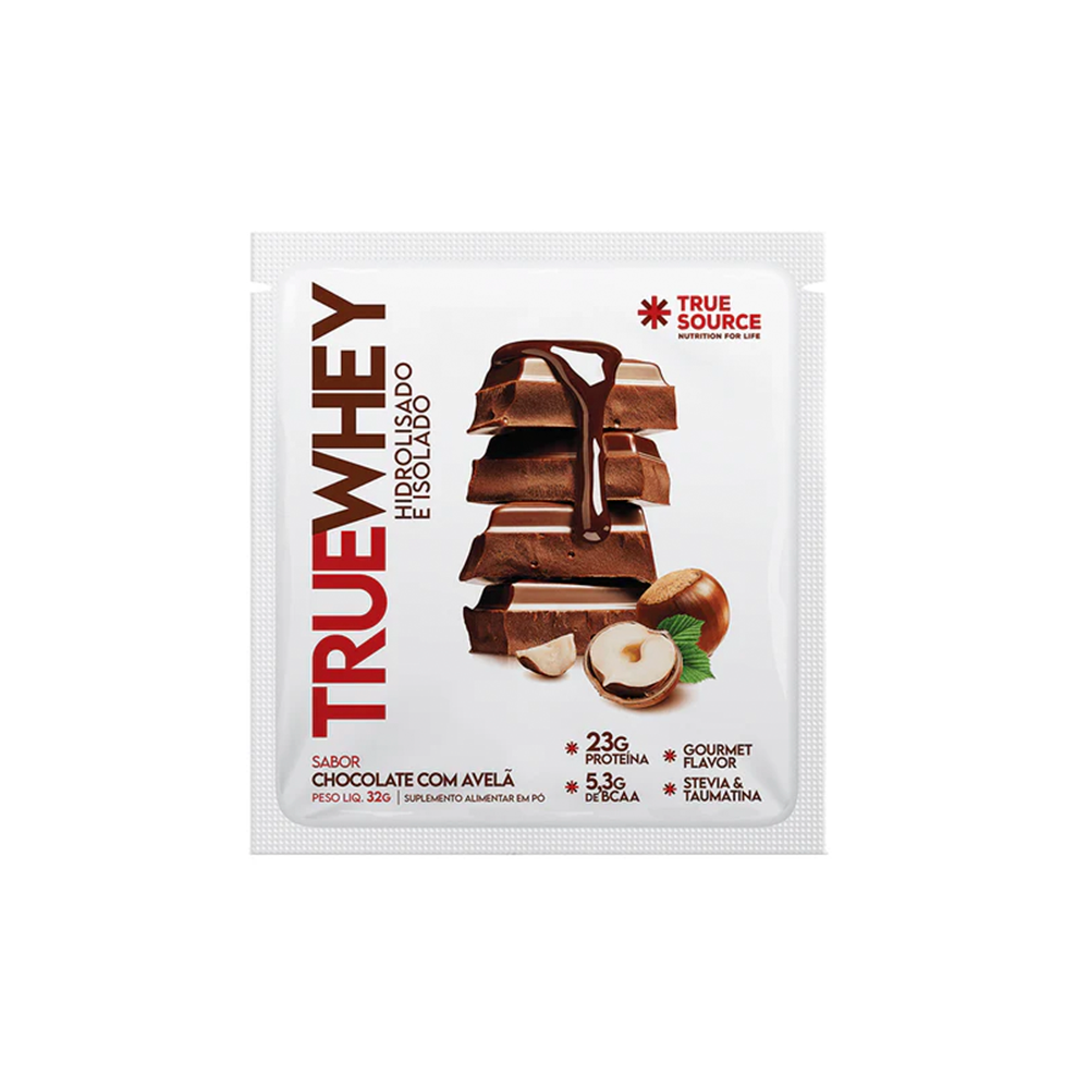 Whey Protein Sachê Chocolate com Avelã 32g