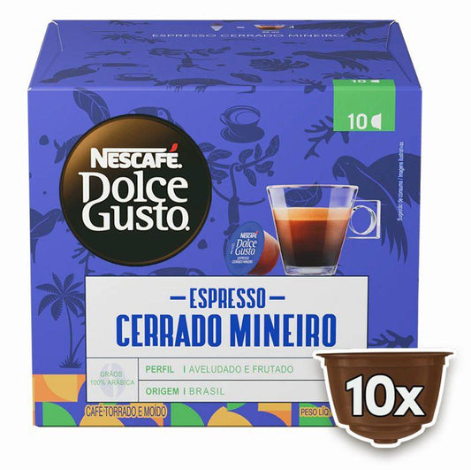 Cápsula Dolce Gusto sabor Cerrado Mineiro