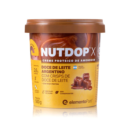 Creme de Amendoim NUTDOP X 500g | Sabor Doce de leite Argentino