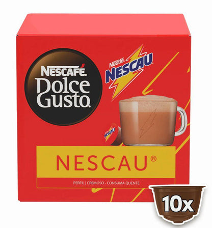 Cápsula Dolce Gusto sabor Nescau