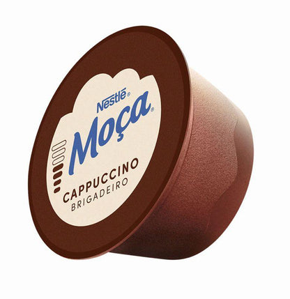 Cápsula Dolce Gusto sabor Cappuccino Moça Brigadeiro