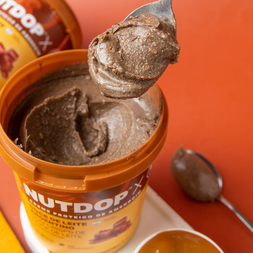 Creme de Amendoim NUTDOP X 500g | Sabor Doce de leite Argentino