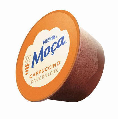 Cápsula Dolce Gusto sabor Cappuccino Moça Doce de leite