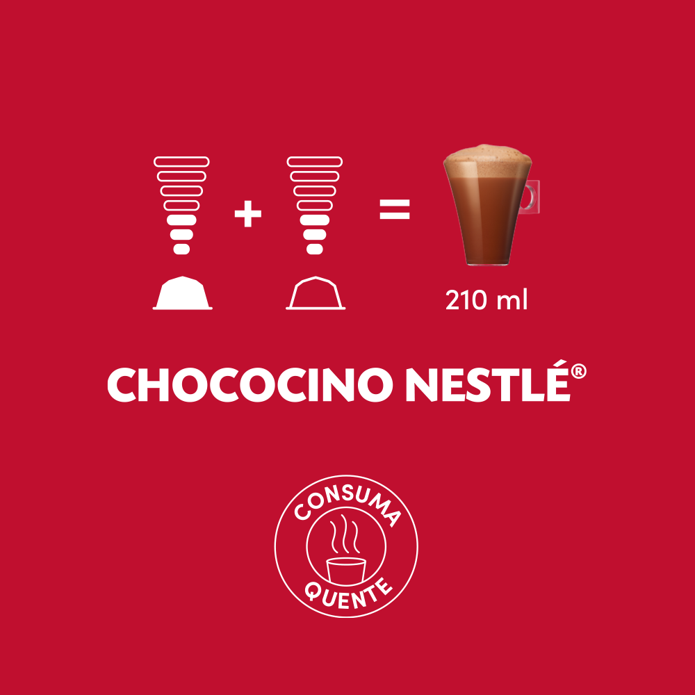 Cápsula Dolce Gusto Chococcino Nestlé