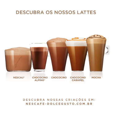 Cápsula Dolce Gusto sabor Mocha