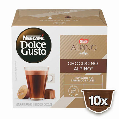 Cápsula Dolce Gusto sabor Chococino Alpino