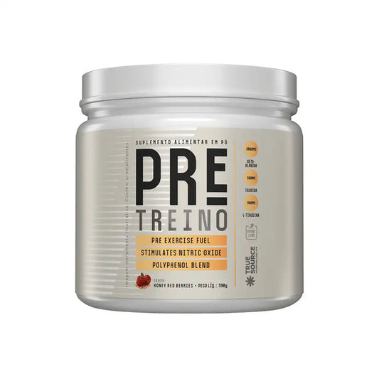 Pré Treino Sport Line Honey Red Berries 390g - True