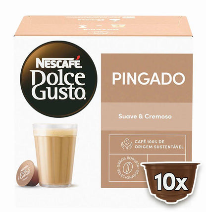 Cápsula Dolce Gusto sabor Pingado