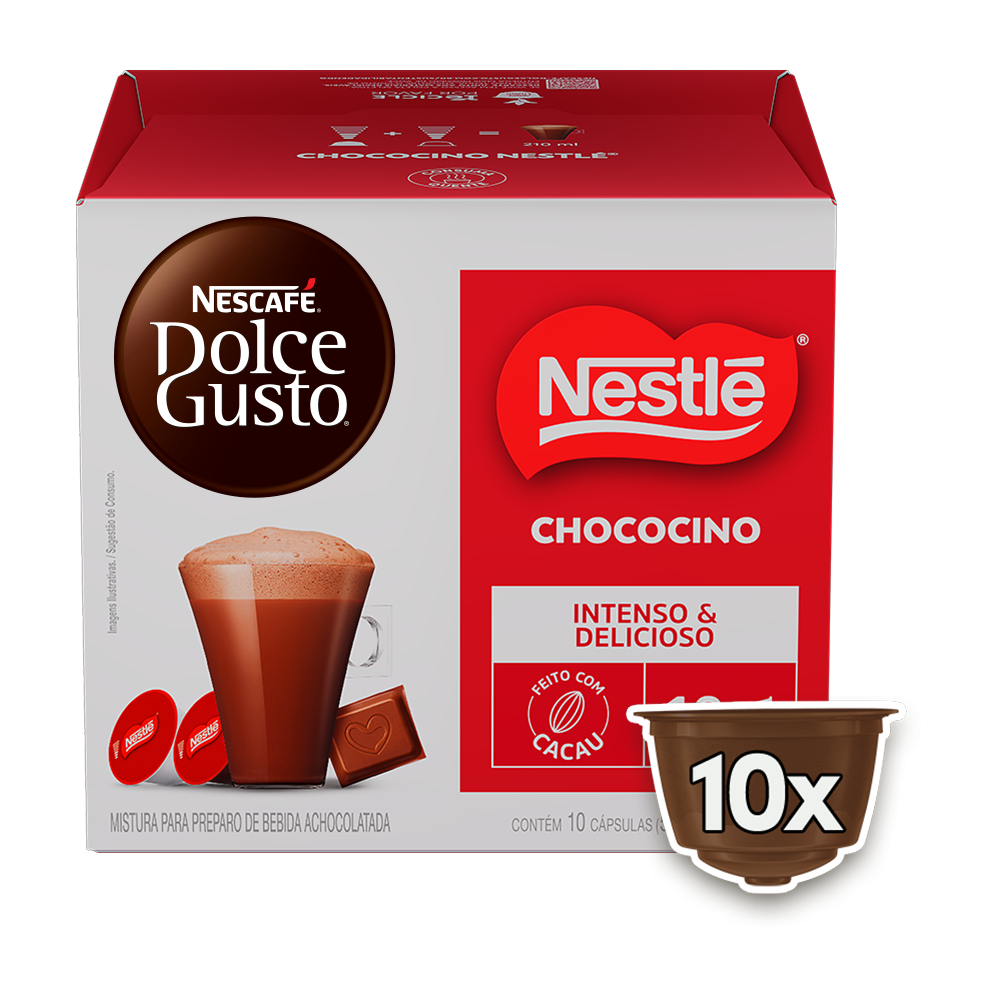 Cápsula Dolce Gusto Chococcino Nestlé