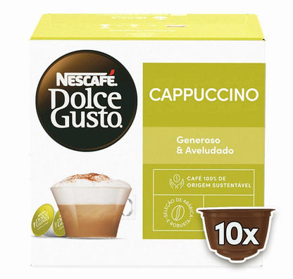 Cápsula Dolce Gusto sabor Cappuccino