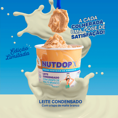 Creme de Amendoim NUTDOP X 500g | Sabor Leite Condensado