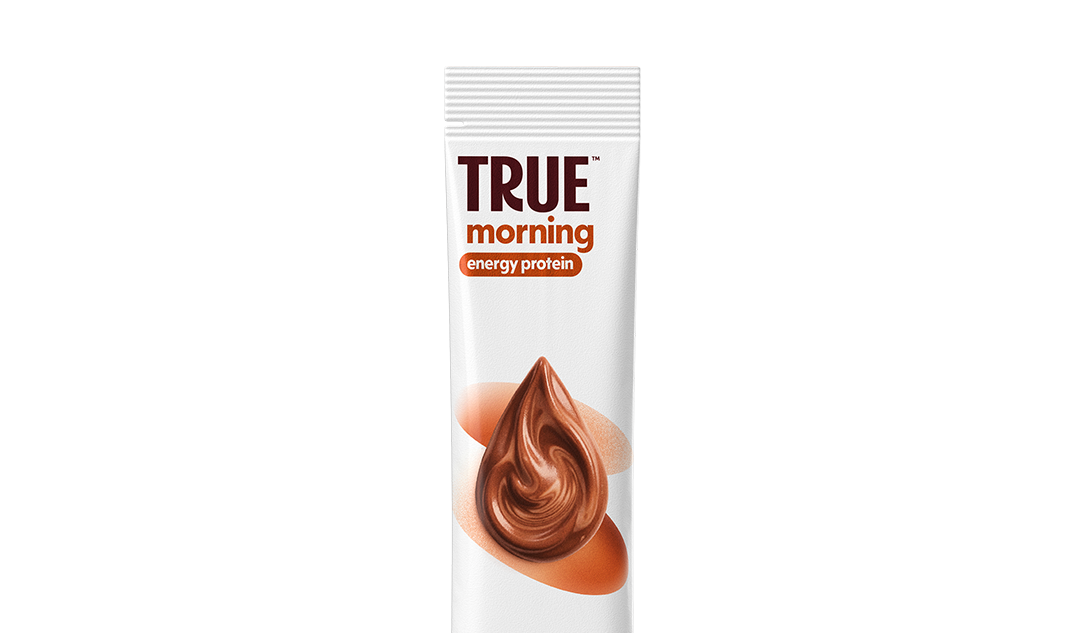 True Morning Energy Protein - Sabor Dark Chocolate Coffee 20g