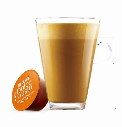Cápsula Dolce Gusto sabor Mochaccino Canela