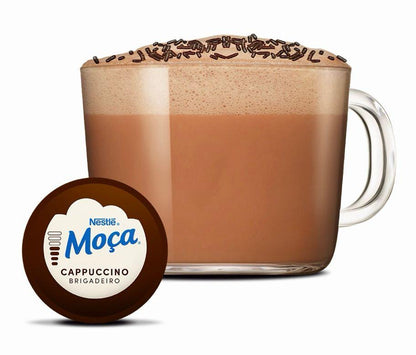 Cápsula Dolce Gusto sabor Cappuccino Moça Brigadeiro