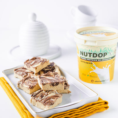 Creme de Amendoim NUTDOP X 500g | Sabor Leite em Pó