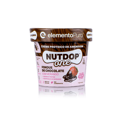 Creme NUTDOP ONE 60g | Sabor Fondue de Chocolate