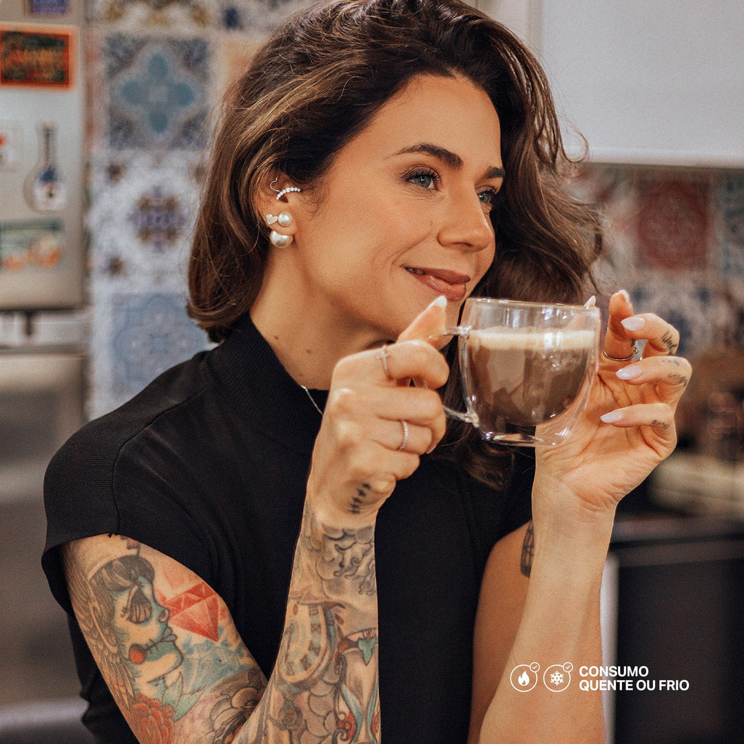 Cappuccino Fit Sachê 20g | Sabor Chocolate Maltado