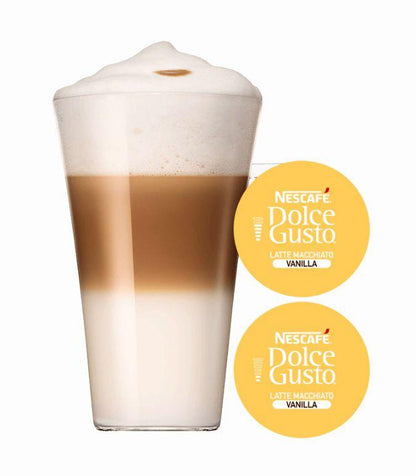 Cápsula Dolce Gusto sabor Latte Macchiato Vanilla