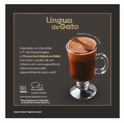 Cápsula Dolce Gusto sabor KOPENHAGEN Língua de Gato