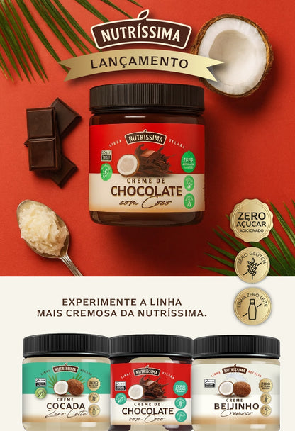 Creme de Chocolate com Coco 450g