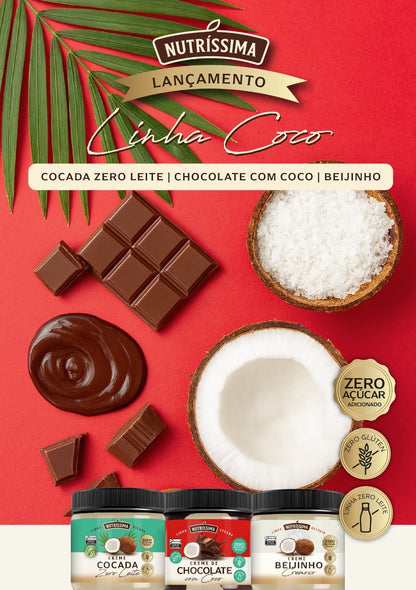 Creme de Chocolate com Coco 450g