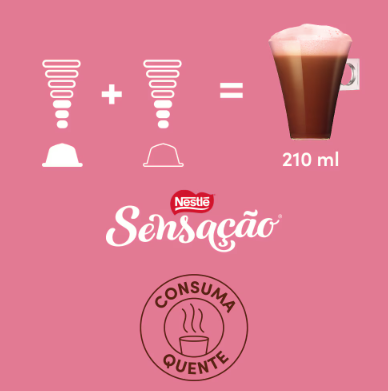 Cápsula Dolce Gusto sabor Sensação