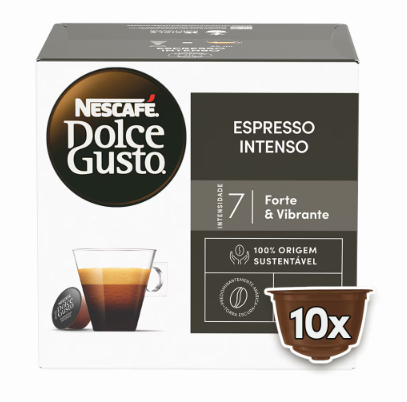 Cápsula Dolce Gusto sabor Espresso Intenso