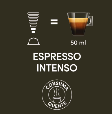 Cápsula Dolce Gusto sabor Espresso Intenso