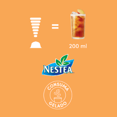 Cápsula Dolce Gusto sabor Nestea Pessego
