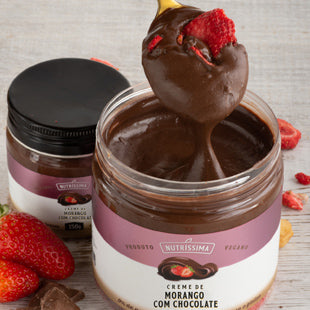 Creme de Morango com Chocolate 450g