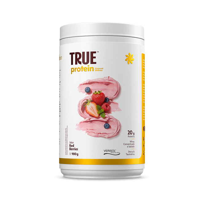 Whey Protein Red Berries Concentrado e Isolado 900g
