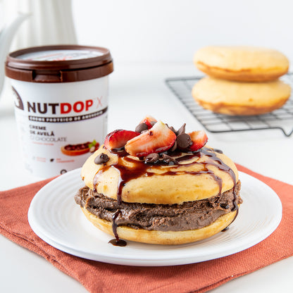 Creme de Amendoim NUTDOP X 500g | Sabor Avelã c/ Chocolate