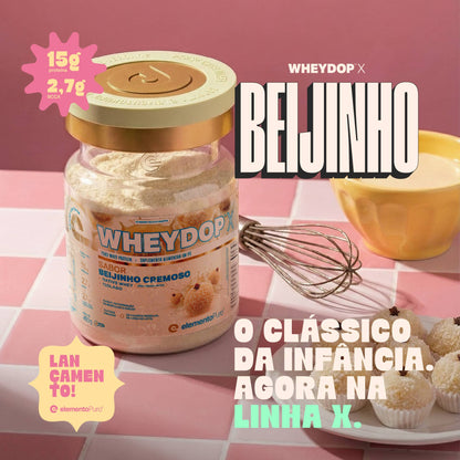 WHEYDOP X 900g | Sabor Beijinho Cremoso