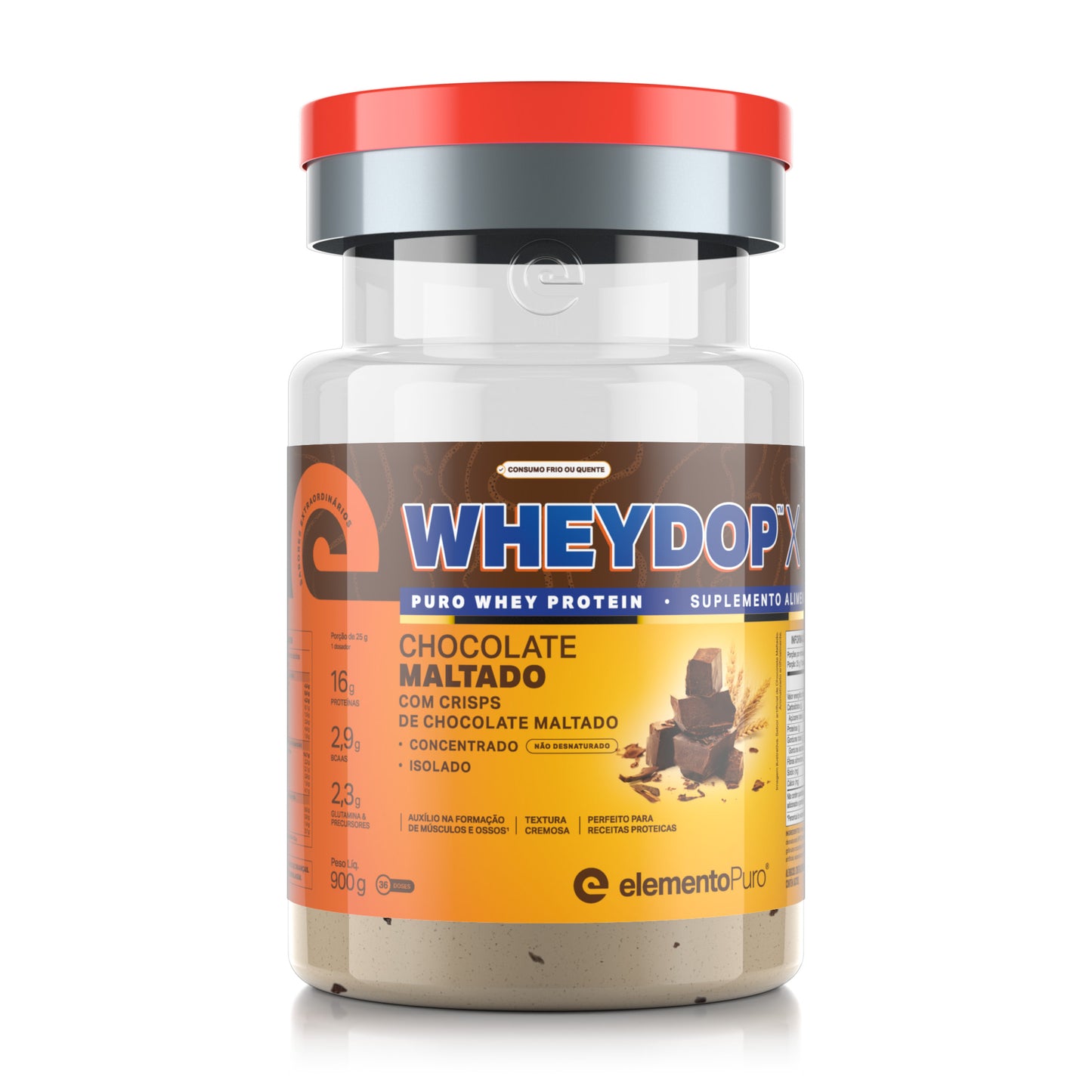 WHEYDOP X 900g | Sabor Chocolate Maltado