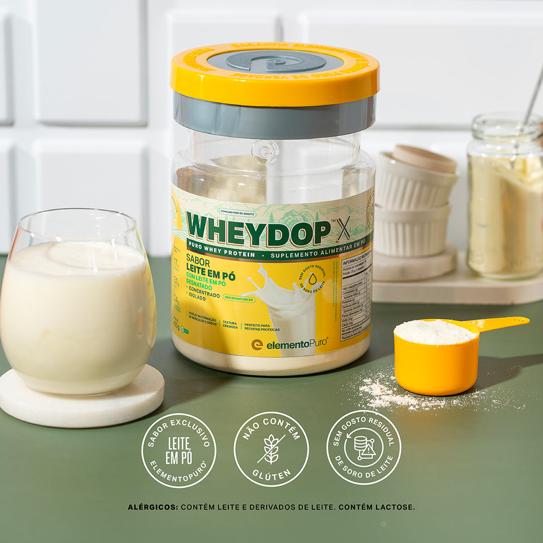 WHEYDOP X 450g | Sabor Leite em Pó