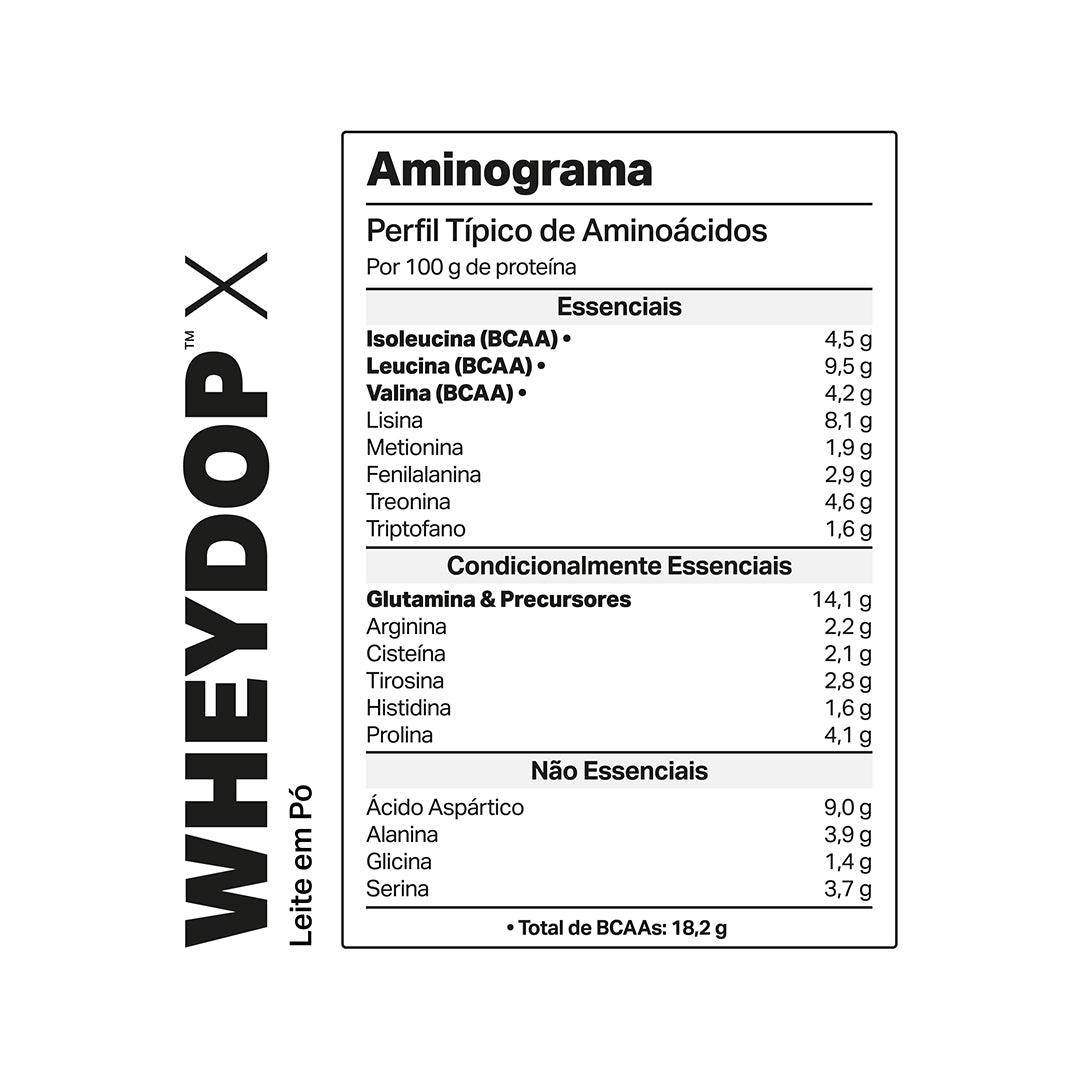 WHEYDOP X 450g | Sabor Leite em Pó