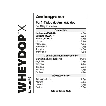 WHEYDOP X 450g | Sabor Leite em Pó