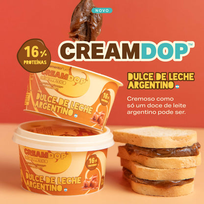 Creme Proteico CREAMDOP - Sabor Doce de leite Argentino 100g