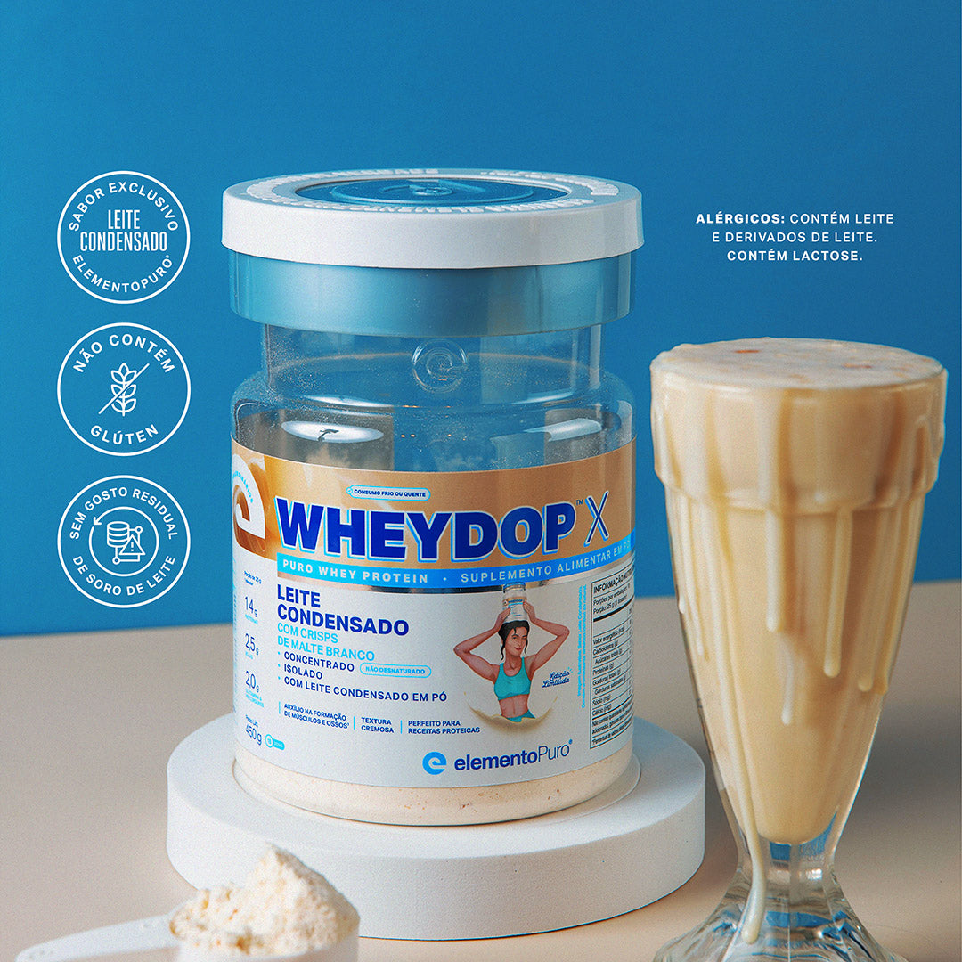 WHEYDOP X 450g | Sabor Leite Condensado