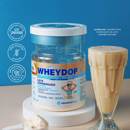 WHEYDOP X 450g | Sabor Leite Condensado