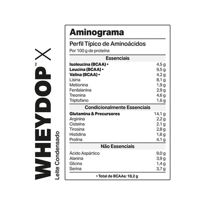 WHEYDOP X 450g | Sabor Leite Condensado