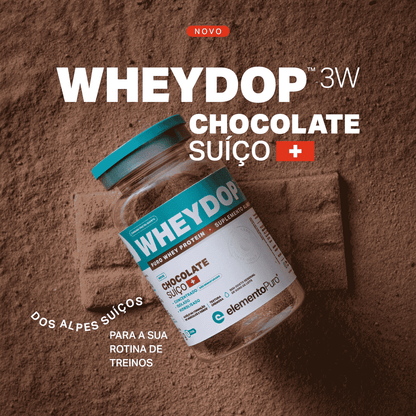 Monodose WHEYDOP 3W 27g | Sabor Chocolate Suíço