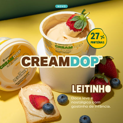 Creme Proteico CREAMDOP - Sabor Leitinho 100g