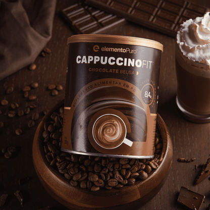 Cappuccino Fit 200g | Sabor Chocolate Belga