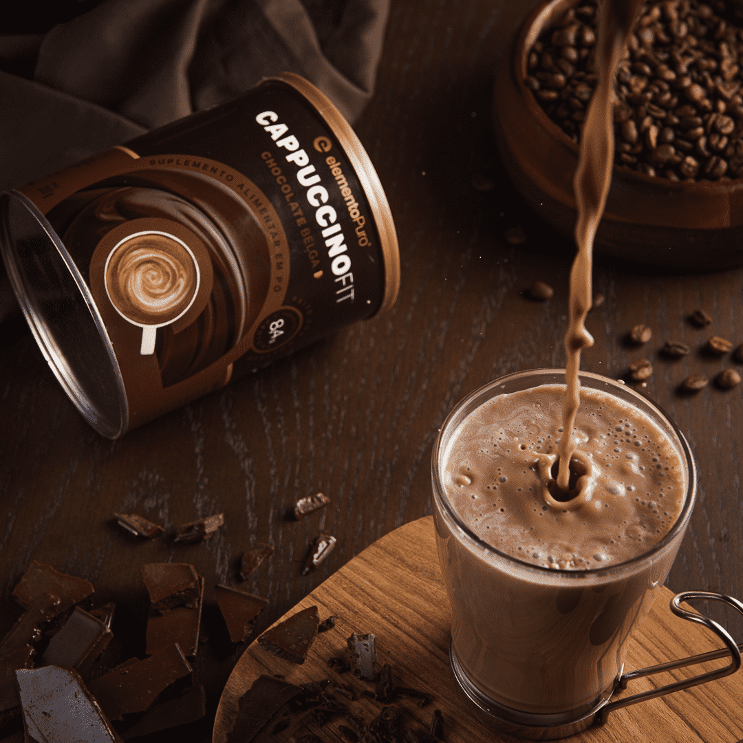 Cappuccino Fit 200g | Sabor Chocolate Belga