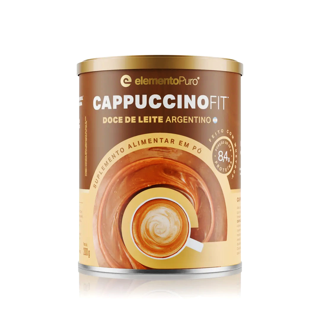Cappuccino Fit 200g | Sabor Doce de Leite Argentino
